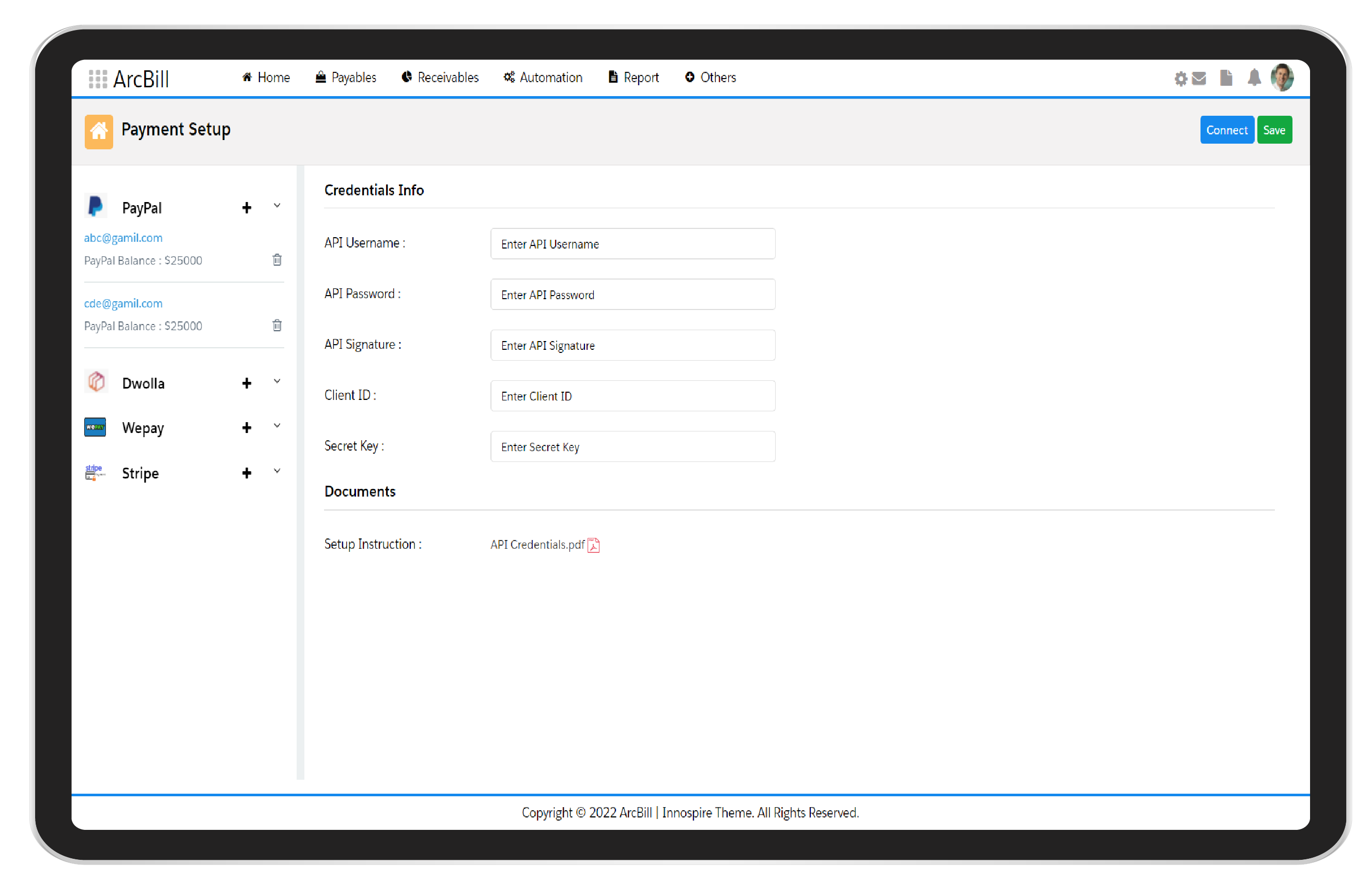 process payments