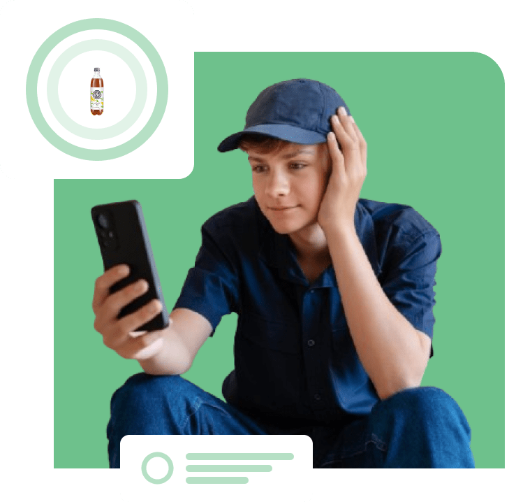 Rep checking phone