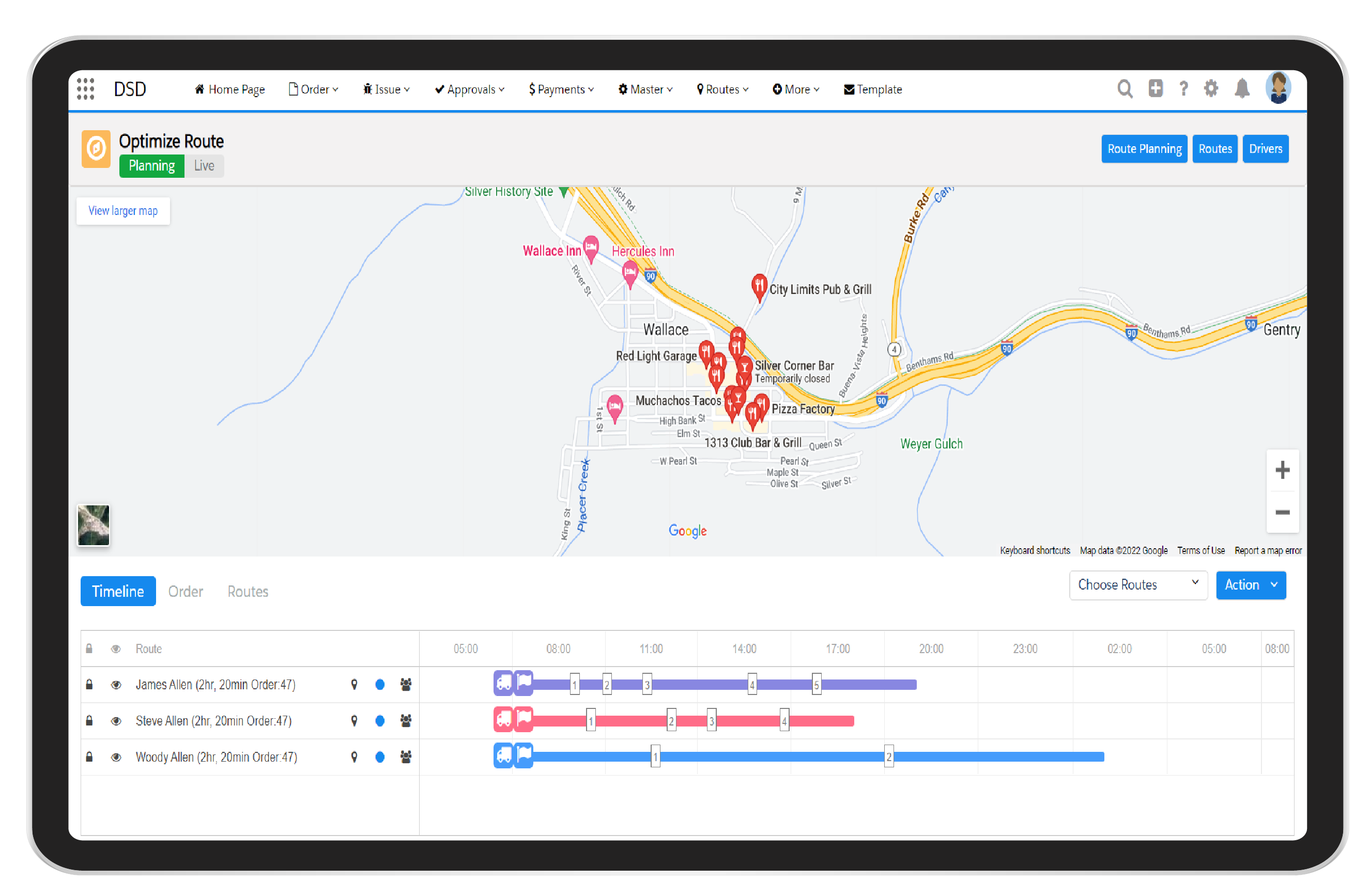 Best Route Planning Software | bMobile Route Software
