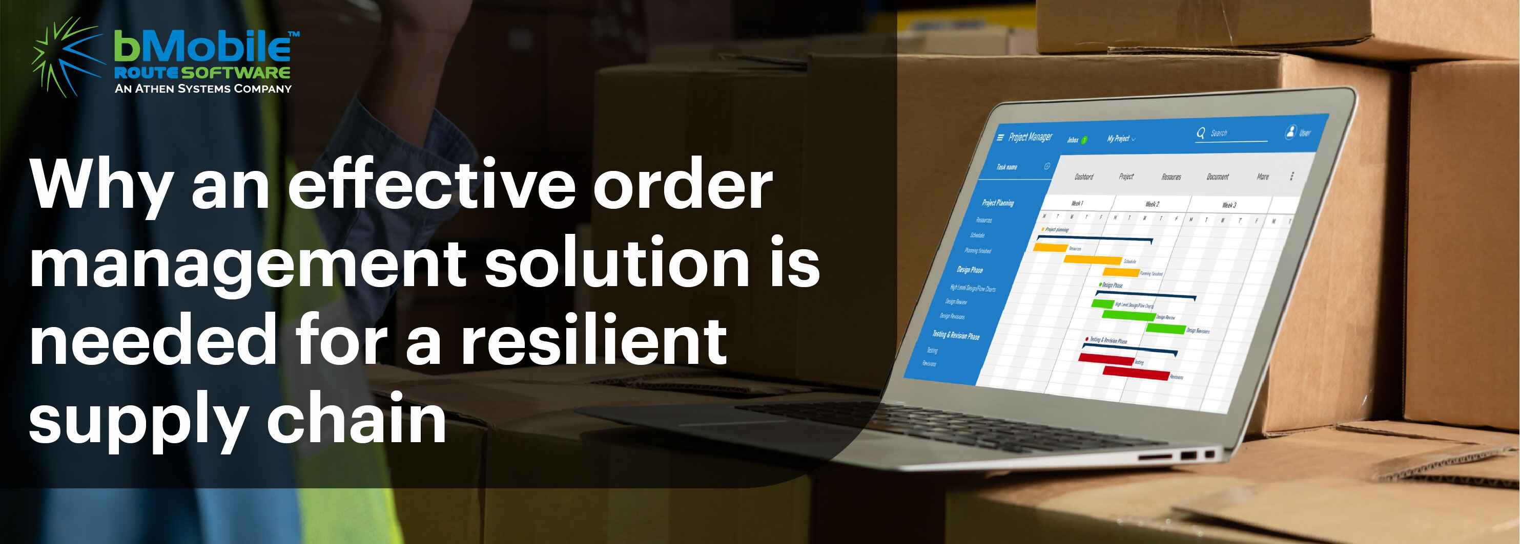 Why an effective order management solution is needed for a resilient supply chain