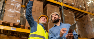 Modern logistics warehouse