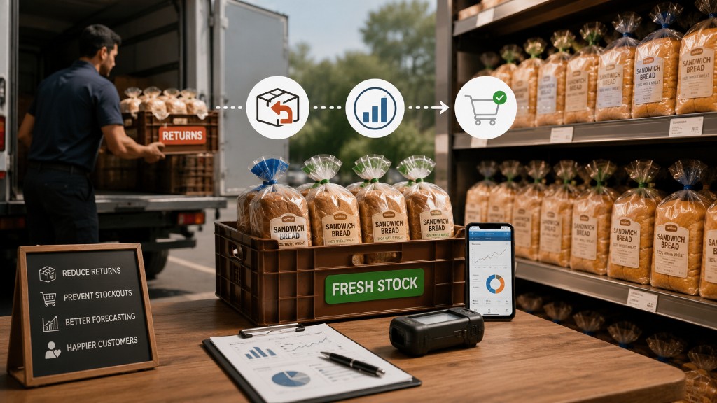 Bread distribution: How to reduce returns and prevent stockouts