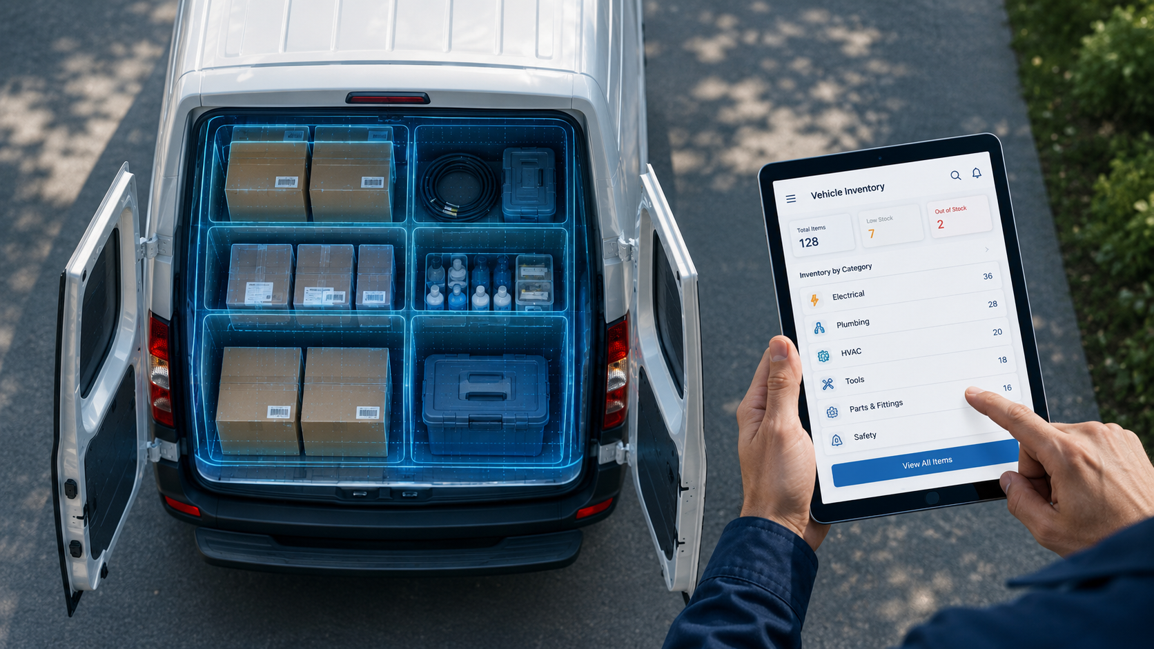 Live inventory tracking: improve visibility and efficiency