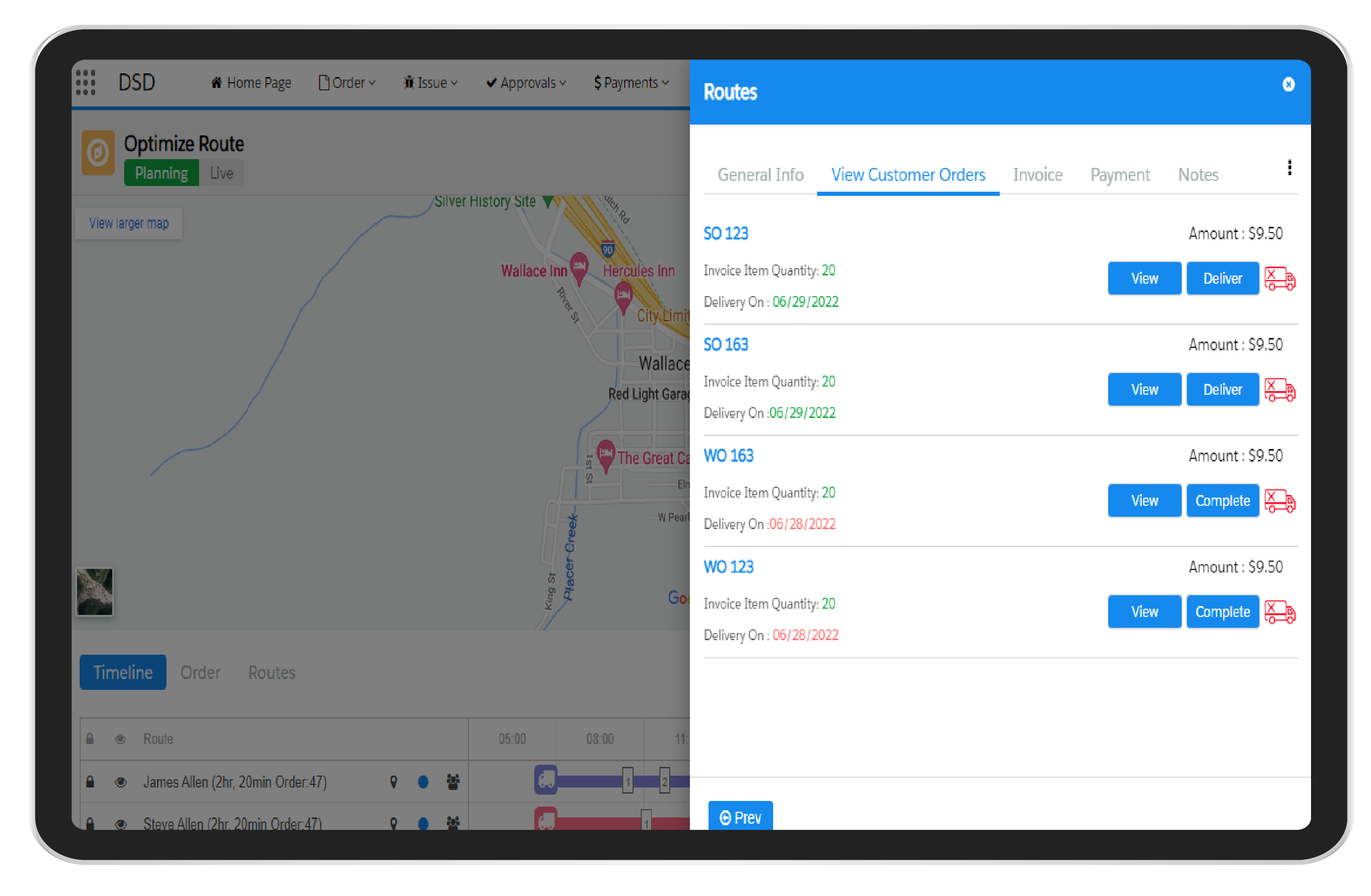 truck scheduling software