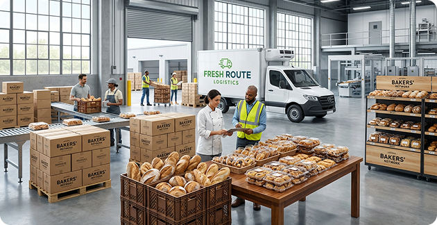 Bakery distribution businesses