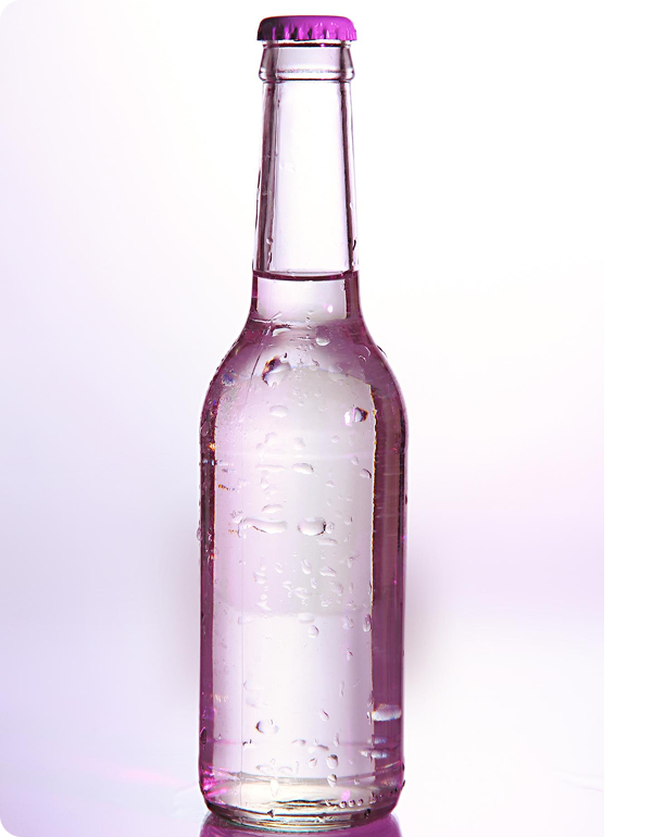 Chilled spirits bottle